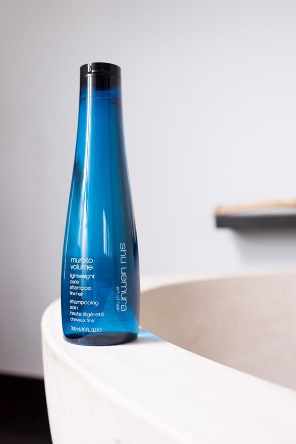 Shu Uemura Muroto Volume Lightweight Care Shampoo - Adds Shine and Volume, Protects Fine Hair - Image 5