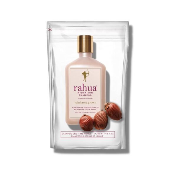 Rahua Hydration Shampoo Refill, 9.5 Fl Oz, Organic Hydrating Moisturizing Sulfate Free Shampoo, Dry Hair, Natural Plant Based Derived Ingredients, Mango, Passion Fruit, Hair Care for Frizz, Scalp Care - Image 2