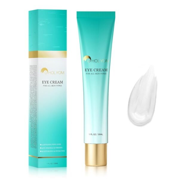 Advanced Eye Cream for Dark Circles - Targeted Solution for Wrinkles, Puffiness, and Firmness - Proven Efficacy with Cynanchum Atratum, and Natural Infusions (30ml) - Image 2