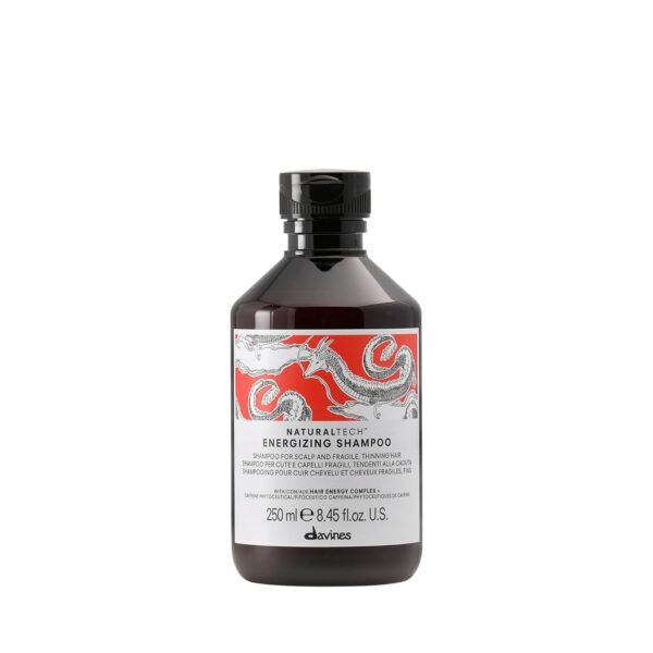 Davines Naturaltech ENERGIZING Shampoo Gentle Cleansing And Protection for Fragile Or Thinning Hair, Revitalize And Energize The Scalp - Image 2