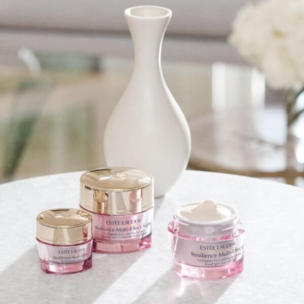 Estée Lauder Resilience Multi-Effect Tri-Peptide Face and Neck Cream Moisturizer SPF 15 | Anti-Aging - Image 6