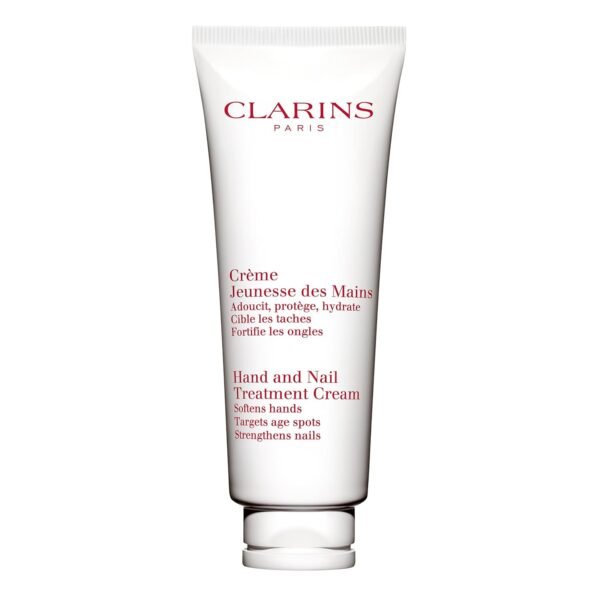 Clarins Hand and Nail Treatment Cream | Award-Winning | Softens, Nourishes and Shields Skin | Strengthens Nails and Conditions Cuticles | Natural Plant Extracts, Including Shea Butter - Image 2