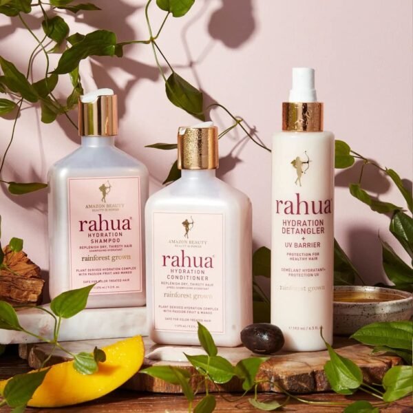 Rahua Hydration Detangling Rituals, Hydration Detangler, UV Barrier 6.5 Fl Oz, Hydration Shampoo 9.3 Fl Oz, Hydration Conditioner 9.3 Fl Oz, Hair Care Set for Women and Men - Image 3
