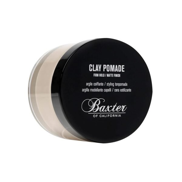 Baxter of California Clay Pomade Firm Hold / Matte Finish Hair Pomade for Men and Women, Perfect for Texturizing Straight or Wavy Hair - 2 Ounces - Image 2
