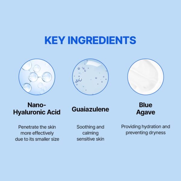 Bluelayer Water Dome Mask - Korean Overnight Collagen Face Mask for Glass Skin, Moisturizing and Firming with Hyaluronic Acid & Blue Agave - Pore Minimizing with Hydrogel Masks for Radiant Glow - 4EA - Image 5