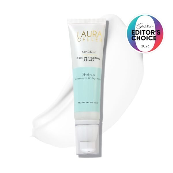 LAURA GELLER NEW YORK Spackle Primer - Hydrate - Super-Size 2 Fl Oz - Hyaluronic Acid Makeup Primer for Mature Skin - Image 10