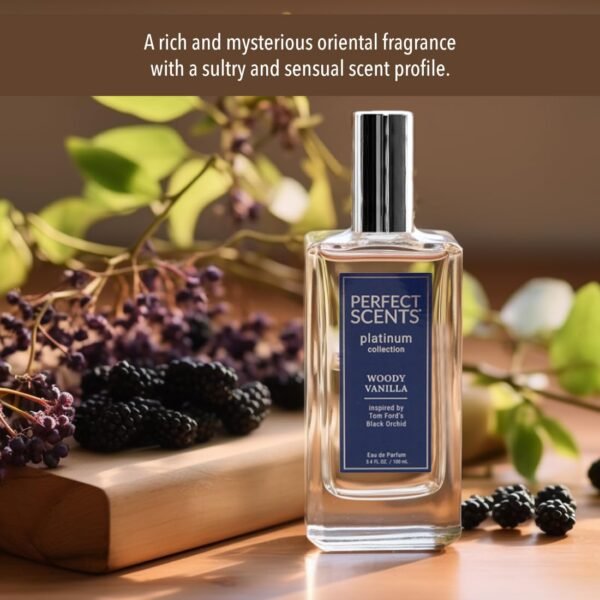 Perfect Scents Fragrances | Inspired by Tom Ford’s Black Orchid | Platinum Collection | Woody Vanilla | Unisex Eau de Parfum | Vegan, Paraben & Phthalate Free | Never Tested on Animals | 3.4 Fl Oz - Image 6