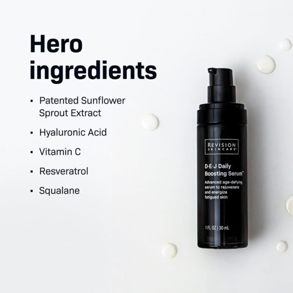 Revision Skincare D·E·J Daily Boosting Serum™, Anti Aging Serum, Reduces Wrinkles, Supports Skin Firmness and Skin Elasticity - Image 5