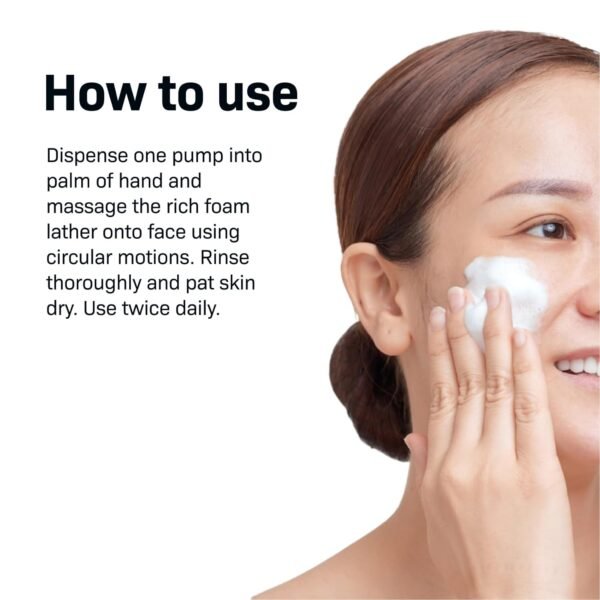 Revision Skincare Gentle Foaming Cleanser, Soap Free Facial Cleanser and Makeup Remover, Soothing and Moisturizing, 5 fl oz - Image 5