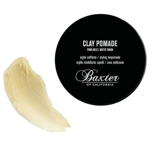Baxter of California Clay Pomade Firm Hold / Matte Finish Hair Pomade for Men and Women, Perfect for Texturizing Straight or Wavy Hair - 2 Ounces - Image 3