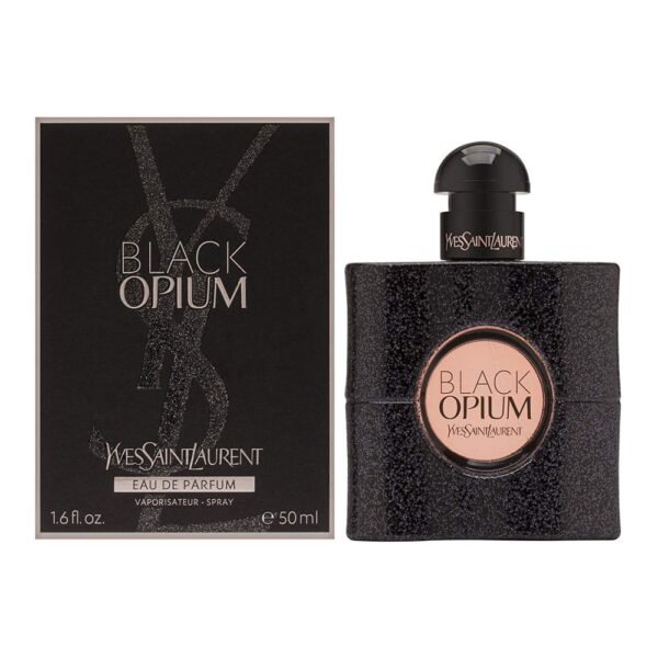 Yves Saint Laurent Eau De Parfum Spray for Women, Black Opium, 1.6 Ounce - Image 2