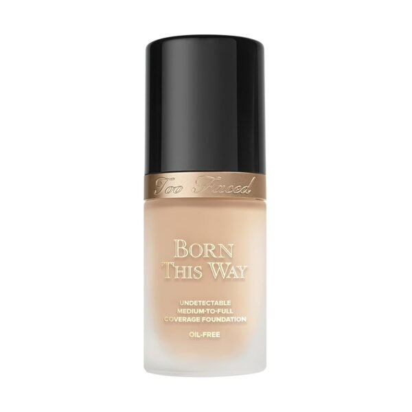 Too Faced Born This Way Natural Finish Longwear Liquid Foundation | Medium-To-Full Coverage | Hydrating + Oil Free - Image 2