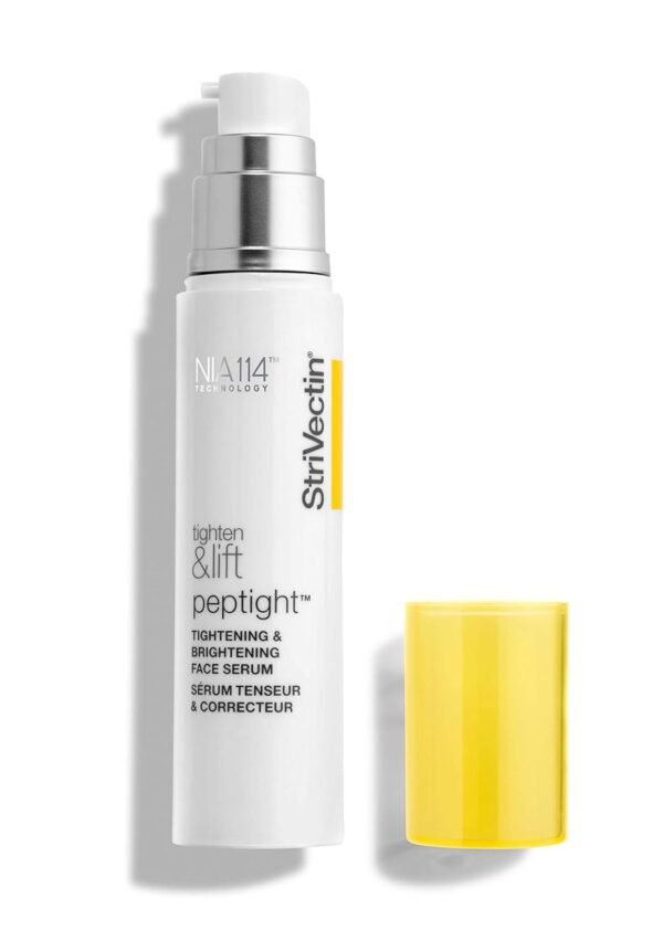 StriVectin Tighten and Lift Peptight Tightening and Brightening Face Serum with Peptides for Even Skin Tone, 1.7 Fl Oz - Image 2