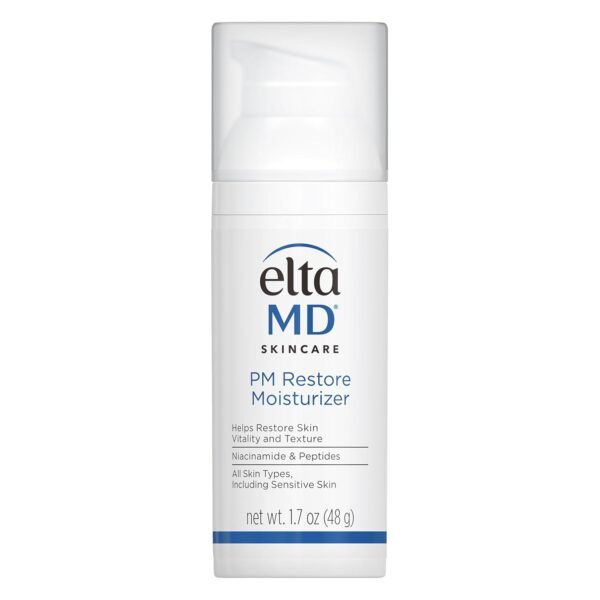 EltaMD PM Restore Face Moisturizer, Night Moisturizer for Face, Restores Skin Elasticity and Vitality Overnight, Safe For All Skin Types - Image 2