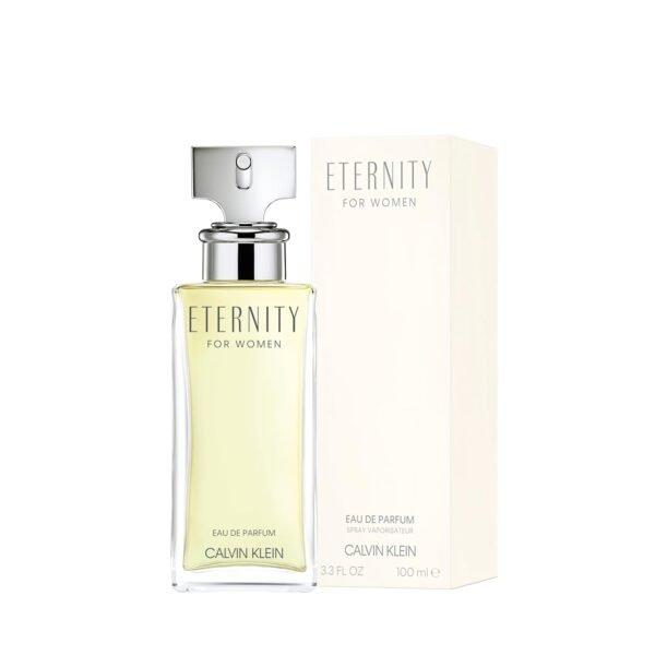 Calvin Klein Eternity Eau de Parfum – Floral Women's Perfume – With Notes of Bergamot, White Lily, White Rose, Sandalwood & Amber – Long Lasting Fragrance - Image 8
