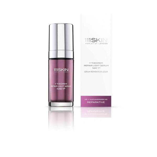 111SKIN Y Theorem Repair Light Serum NAC Y2, Lightweight Serum for Sensitive & Oily Skin, Soothes Redness & Fine Lines, 1.01 oz - Image 7