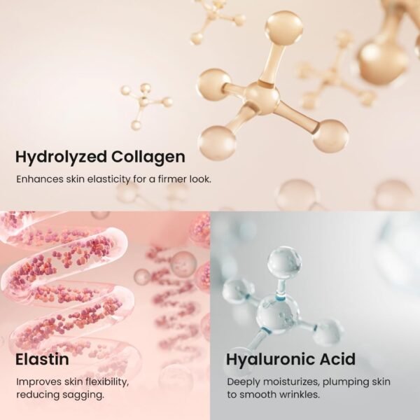 Skincare Time Reverse Anti Aging Cream With Hyaluronic Acid, Collagen, Elastin & Vitamin E Skin Firming, Hydrating, Wrinkle Reduction & Skin Rejuvenation - 1.7 Oz - Image 3