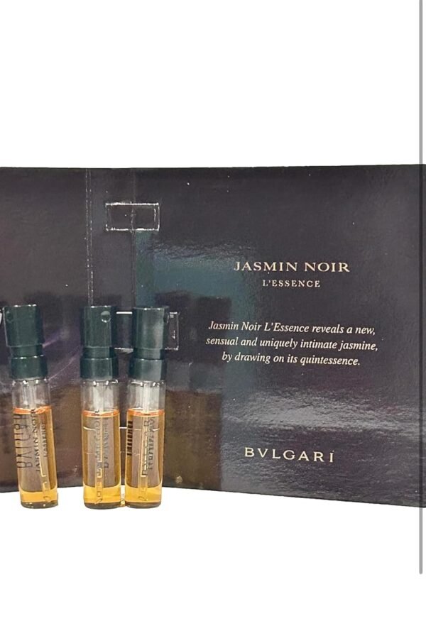 BVLGARI Jasmin Noir L'essence Perfume Sample vial WOMEN Vials 1.5 ml / 0.05 Fl Oz Pack of 3 - Image 5