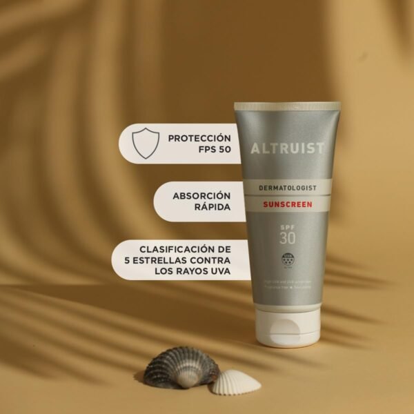 Altruist. Dermatologist Sunscreen. Broad Spectrum SPF 30 & high UVA Protection 200 ml - Pack of 2 - Image 5