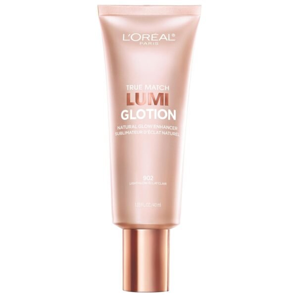 L'Oreal Paris Makeup True Match Lumi Glotion, Natural Glow Enhancer, Illuminator Highlighter, Bronzing Drops For a Sun-Kissed Glow, 902 Light - Image 2