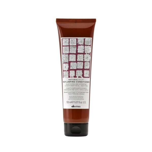 Davines Naturaltech REPLUMPING Conditioner, Renew Elasticity While Replenishing, Moisturizing And Detangling, 5.07 fl. oz. - Image 2