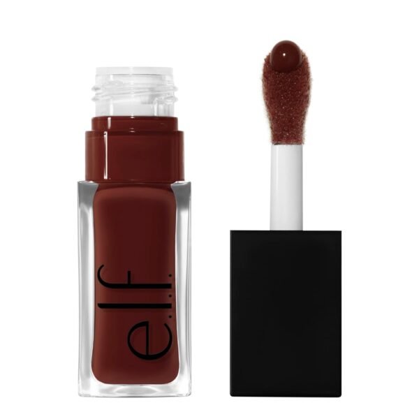e.l.f. Glow Reviver Lip Oil, Nourishing Tinted Lip Oil For A High-shine Finish, Infused With Jojoba Oil, Vegan & Cruelty-free, Hot As Fudge - Image 2