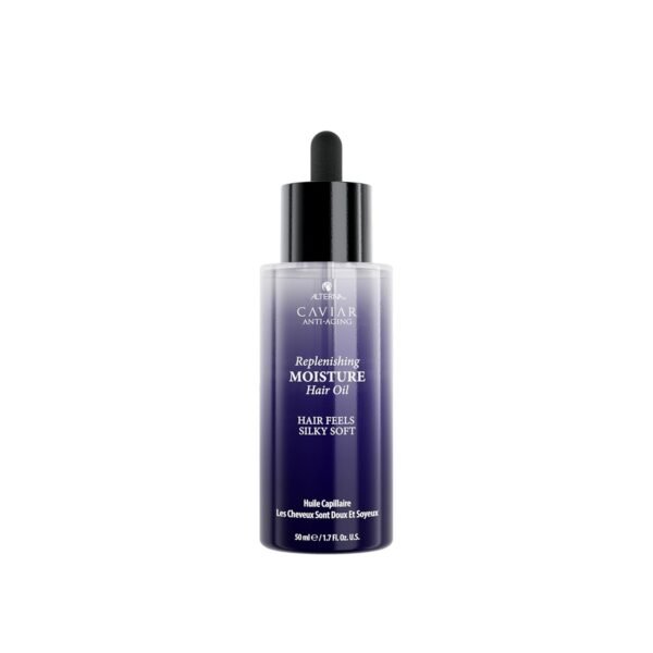 Alterna Haircare CAVIAR Anti-Aging Replenishing Moisture Hair Oil 1.7 oz | Lightweight, Revives and Nourishes Hair | Increased Shine and Softness | Heat Protectant and Frizz Control - Image 2