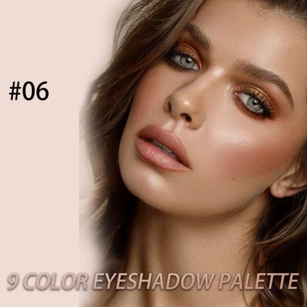 Neutral Nude Brown Smokey Eye Shadow Palette,Rose Gold Bronze Naked Cream Eyeshadow Palette Makeup,Highly Pigmented Natural Eyeshadow for Eyes Long Lasting Naturing-Looking - Image 4