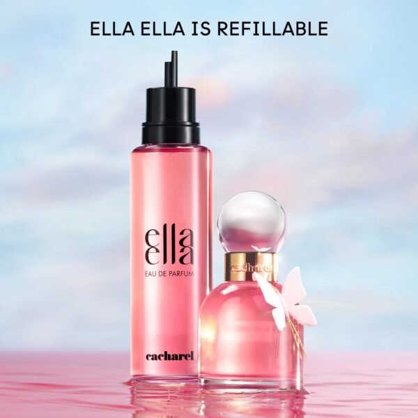 Cacharel Ella Ella - Vanilla Perfume for Women - Floral Chypre - Notes of Coconut Accord, Bourbon Vanilla, Bergamot Essence - Long Lasting Fragrance - Image 6
