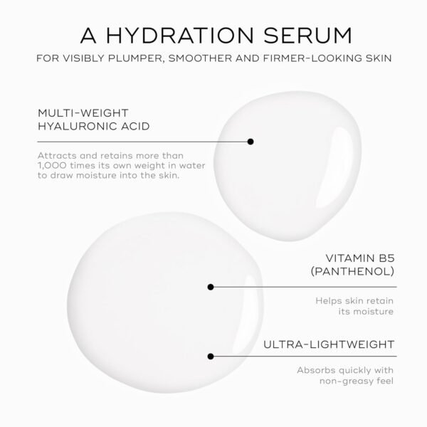 Medik8 Hydr8 B5 - Intense Hydrating, Firming, Hyaluronic Acid Serum for Face - Moisturizing Face Serum for Smooth Complexion - Vitamin B5-1.0 oz - Image 3