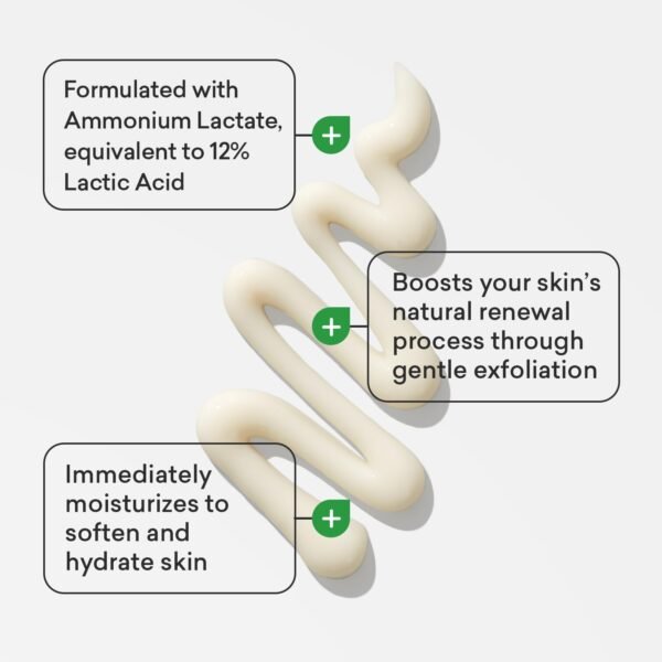 AmLactin Daily Moisturizing Lotion for Dry Skin, 7.9 oz Pump Bottle, 2-in-1 Exfoliator - Body Lotion with 12% Lactic Acid, Dermatologist-Recommended (Packaging May Vary) - Image 6