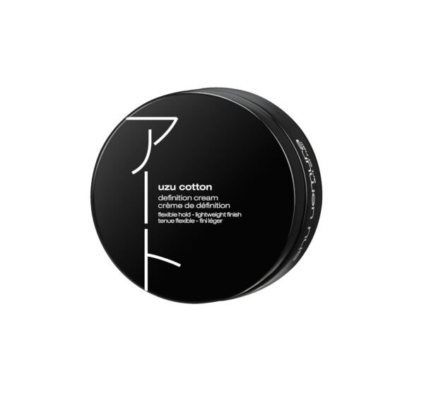 Uzu Cotton Definition Cream - Anti-Frizz, Flexible Hold and Natural Shine, For Wavy and Curly Hair, 2.54 Fl Oz - Image 2