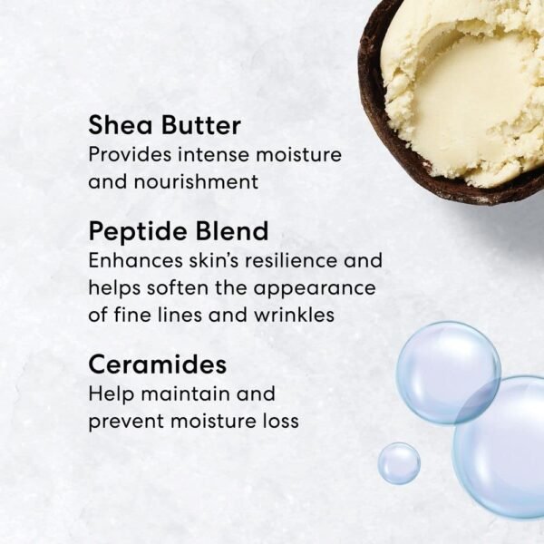bareMinerals Butter Drench Restorative Rich Face Cream, Hydrating Face Lotion, Helps Skin Retain Moisture, Soothes Dry Skin, Non-Comedogenic, Vegan - Image 5