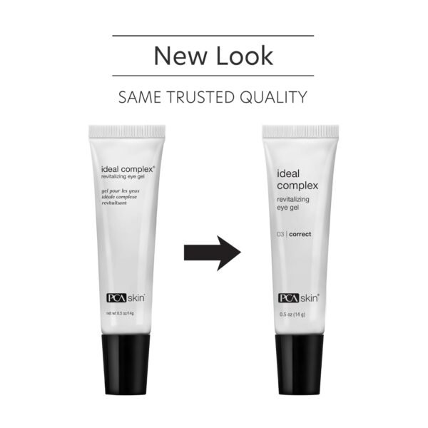 PCA SKIN Ideal Complex Revitalizing Eye Gel - Lightweight Anti-Aging Eye Treatment for Dark Circles, Safe for use on Eyelids - Image 3