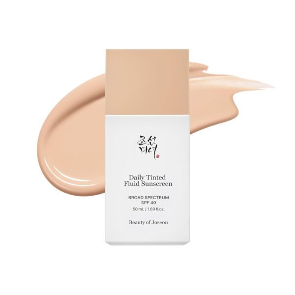 Beauty of Joseon Daily Tinted Fluid Sunscreen 12 Shades for Face Moisturizing Broad Spectrum SPF 40 Korean Skincare 50ml, 1.69 fl.oz #LP100 - Image 2