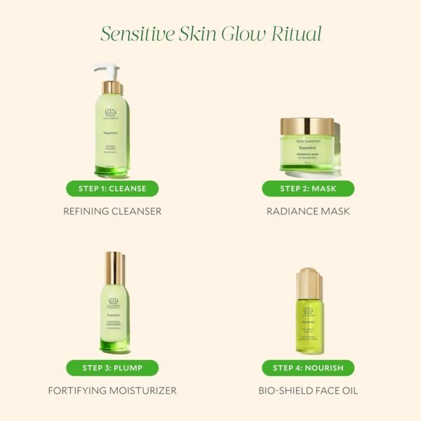 Tata Harper Superkind Refining Cleanser, Gentle Exfoliating Cleanser for Sensitive Skin, Hypoallergenic Skincare, Fragrance Free, Natural Skincare, Dermatologist Tested, Vegan, 125ml - Image 9