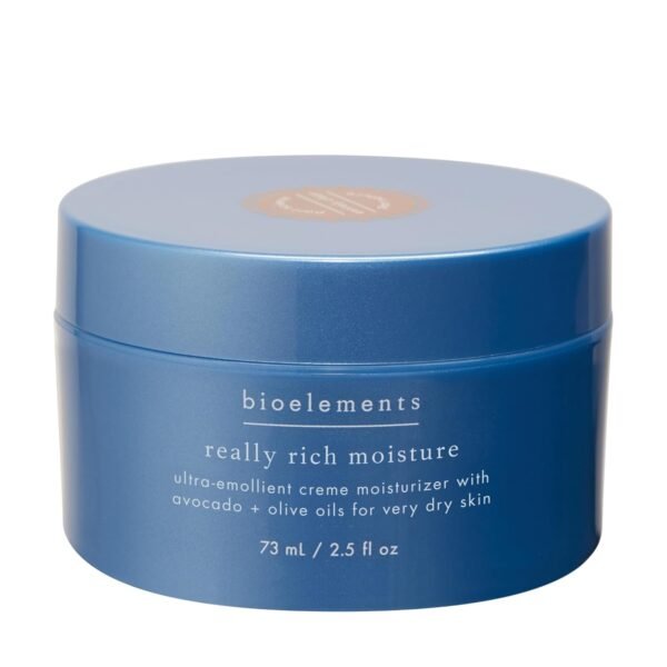 Bioelements Really Rich Moisture - 2.5 fl oz - Ultra Emollient Cream Facial Moisturizer for Very Dry Skin - Vegan, Gluten Free - Never Tested on Animals - Image 2