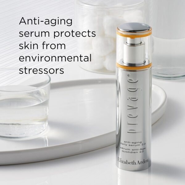 Elizabeth Arden PREVAGE Anti-Aging Face Serum 2.0 for Women, Brightening & Dark Spot Correcting Skincare, With Antioxidant Idebenone Technology - Image 14