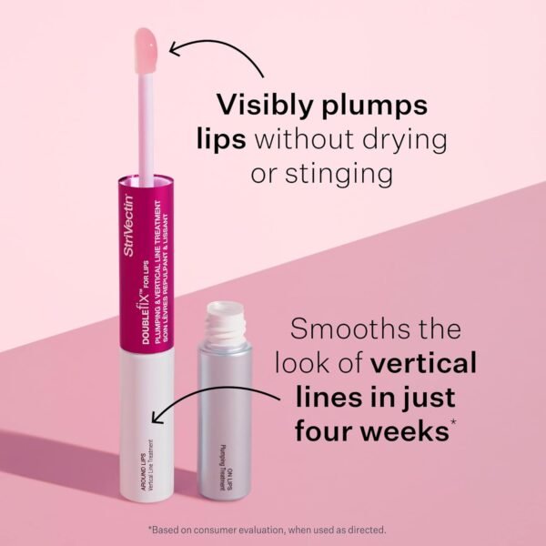 StriVectin Anti-Wrinkle Double Fix for Lips Plump and Smooth Vertical Lines, Hydrating Two-in-One Treatment, 0.16 Fl O - Image 7