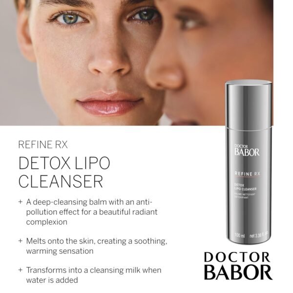 BABOR DOCTOR Refine RX Detox Lipo Cleanser, Warming Cleanser with Aloe Vera (Cleanser) - Image 3