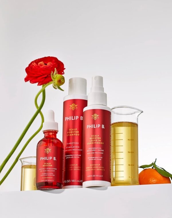 PHILIP B Scalp Booster Shampoo, 6 fl. oz. (180 ml) - Clarifying Shampoo Stimulates Scalp for Thicker, Denser Looking Hair - Image 7