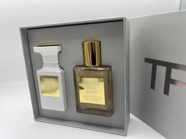 Tom Ford Private Blend Soleil Blanc 2 Piece Set - Eau De Parfum and Shimmering Body Oil - Image 3