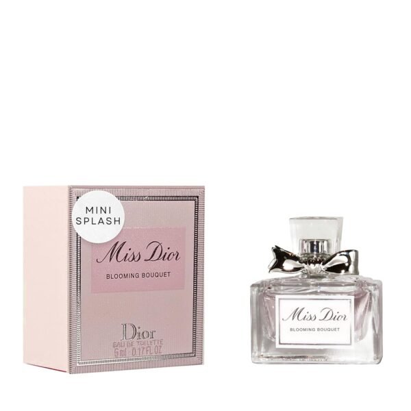 Miss Dior Blooming Bouquet by Christian Dior Womens Travel Size EDT 0.17 oz Splash - Image 2