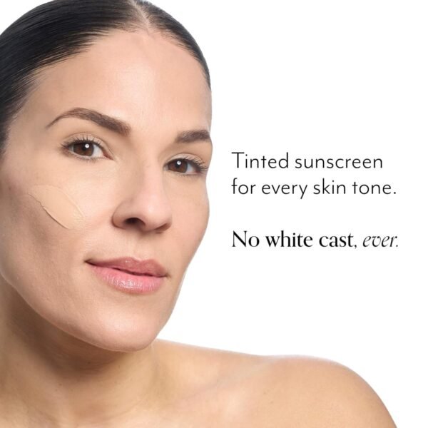 Bliss Block Star SPF 30 Daily Tinted Sunscreen with Zinc Oxide, Sunscreen & Makeup Primer- All Skin Tones - 100% Mineral Broad Spectrum Sunscreen with Titanium Dioxide & Antioxidant Blend,- 1.4 fl oz. - Image 4