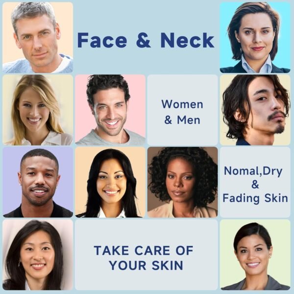 Retinol Cream for Face, Collagen Neck Creams for Tightening and Firming, Anti Aging Day & Night Facial Moisturizer for Women & Men, Instant Face Lift Wrinkle Cream 1.7 fl. oz. - Image 3