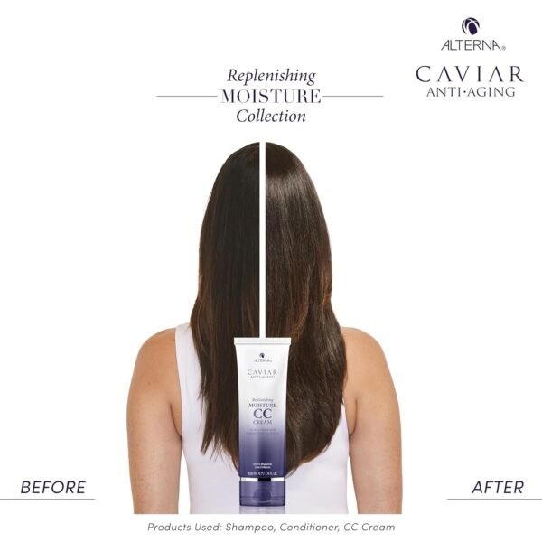 CAVIAR Anti-Aging Replenishing Moisture CC Cream |10-in-1 Hair Protection & Treatment Cream | Nourishes, Restores & Hydrates - Image 8