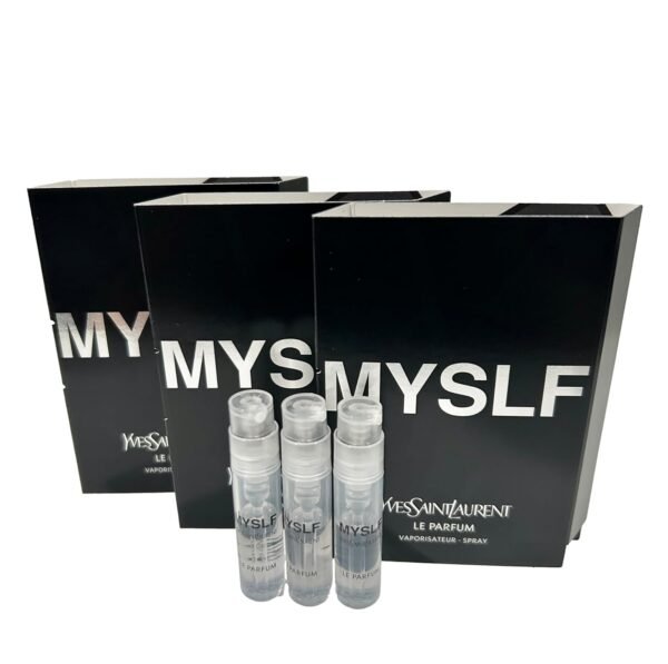Yves Saint Laurent MYSLF LE PARFUM YSL Sample Spray Perfume Trial Size Partially Filled Vials 1.2 ml / 0.04 fl oz (set of 3) - Image 2