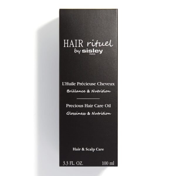 Sisley Paris Hair Rituel Precious Hair Care Oil - 100 mL - Exquisitely Scented Hair Care Oil to Bring Nutrition, Radiance & Softness - Lightweight, Shiny Finish - Image 5