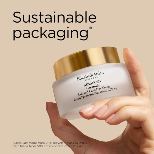 Elizabeth Arden Advanced Ceramide Lift and Firm Face Cream, Hydrating Moisturizer for Day or Night, Infused with Peptides, 1.7 fl oz - Image 11