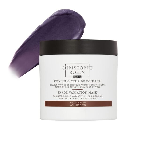 Christophe Robin Shade Variation Mask - Nourishing and Color-Enhancing - Ash Brown 250ml - Image 3